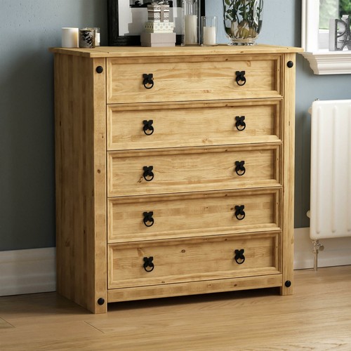 Corona drawer rustic - rustic, chest