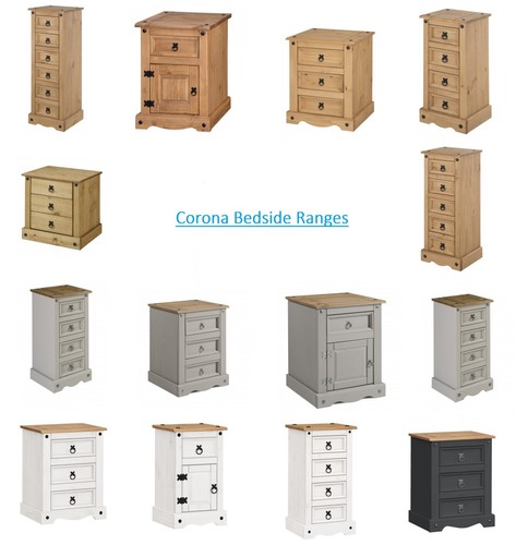 Corona bedside chest - corona,