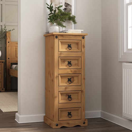 Corona drawer chest narrow - chest,