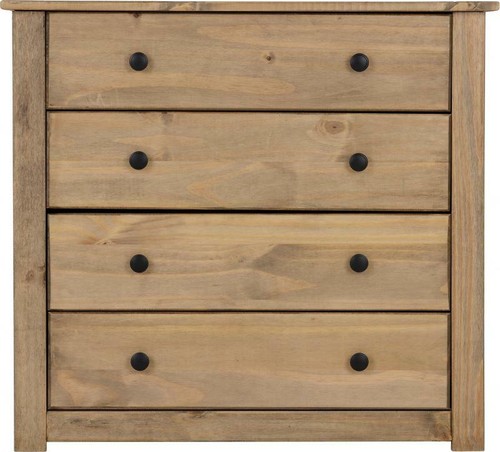 Solid waxed pine drawer - waxed,